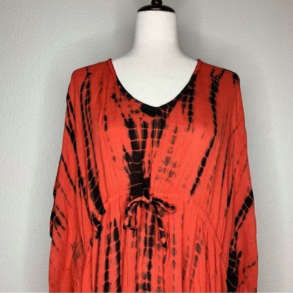 Rainbow Women’s Tie Dye Swimwear CoverUps - Picture 2 of 13